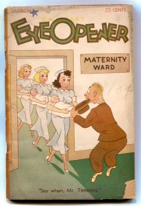 Calgary Eye-Opener March 1938- Joke Book- Cartoons