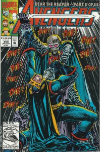 The Avengers # 353 Cover A NM Marvel 1992 1st App Of The Unquiet Dead [A1]