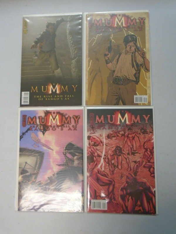 The Mummy Rise and Fall of Xango's Ax set #1-4 8.0 VF (2008 IDW)