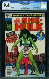 Savage She-Hulk #1 (1980) CGC 9.4 NM