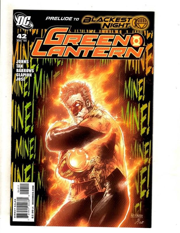 Lot Of 10 Green Lantern DC Comic Books # 41 42 43 45 46 47 48 49 50 51 MF18