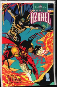 Batman: Sword of Azrael #1 DC Silver Edition (1992) Azrael [Key Issue]