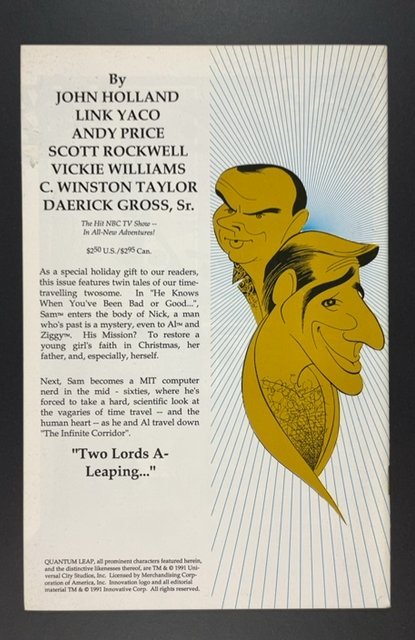 Quantum Leap #3 (1992)