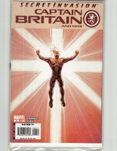 Captain Britain and MI:13 #4 (2008) Captain Britain