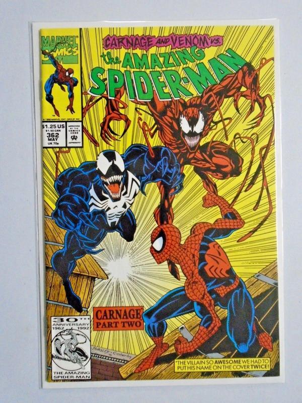 Amazing Spider-Man #362 A First 1st Series 8.0 VF (1992)