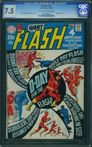 Flash #187 (1969) CGC 7.5 VF-