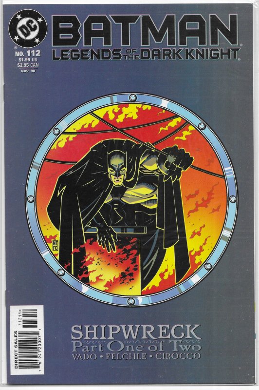 Batman: Legends of the Dark Knight (vol. 1, 1989) #112 VF (Shipwreck 1) Vado