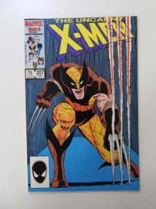 The Uncanny X-Men #207 (1986) NM- condition