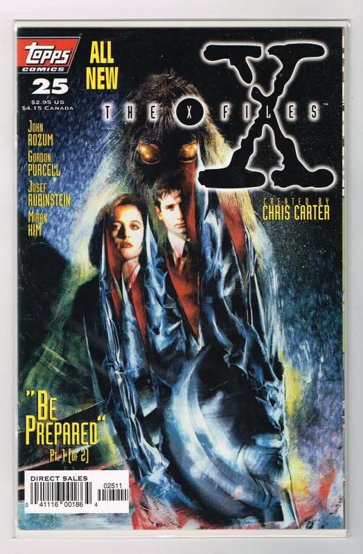 X-Files #25    Be Prepared   (1997)  Topps