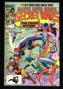 Marvel Super-Heroes Secret Wars #3 FN/VF 7.0 1st Titania!
