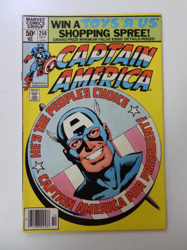 Captain America #250 (1980) VF- condition
