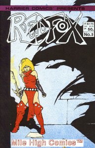 REDFOX #2 Fine Comics Book