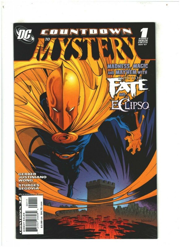 Countdown to Mystery #1 NM- 9.2 DC Comics 2007 Dr. Fate & Eclipso