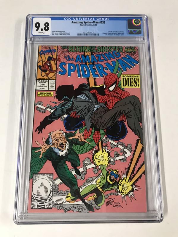 Amazing Spider-Man #336 CGC 9.8