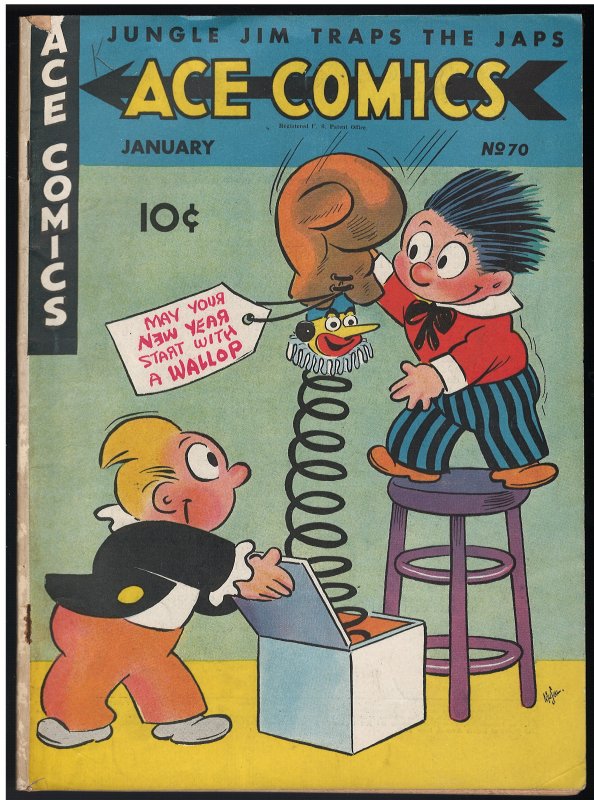 Ace Comics #70 (David McKay Publications, 1943) VG/FN