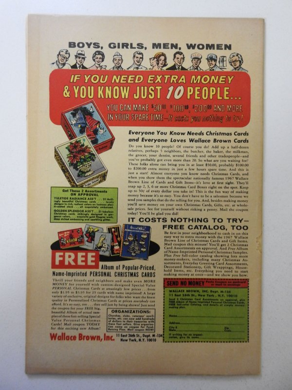 Tales of Suspense #93 (1967) VG+ Condition moisture stain