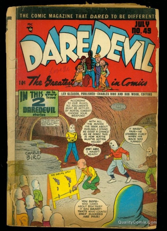 Daredevil Comics #49 Fair 1.0