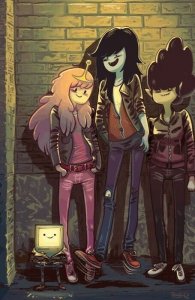 Adventure Time Marceline and the Scream Queens variant cover #4C BAGGED/BOARDED