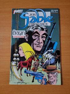 John Sable, Freelance #6 ~ VERY FINE - NEAR MINT NM ~ 1983 First Comics