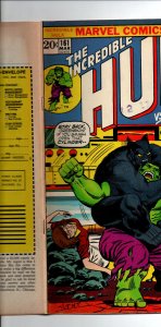 Incredible Hulk #161 - vs the Beast - 1972 - FN