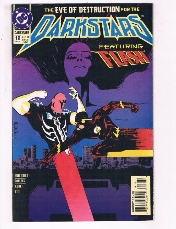 The Darkstars #18 VF DC Comics Comic Book Friedman Flash 1994 DE22