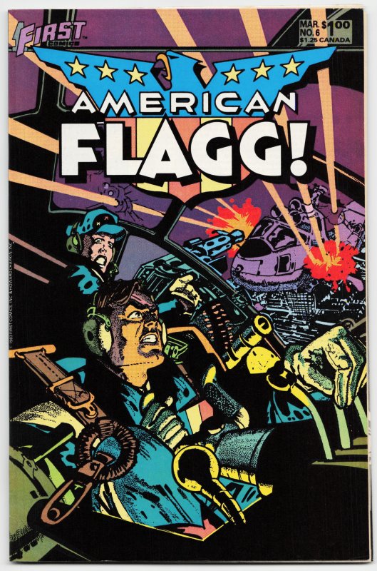 American Flagg! #6 (1984) American Flagg