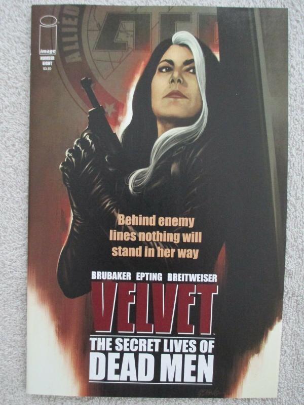 VELVET - 2 Issue Lot- #8 and #9 - By Ed Brubaker From Image Comics