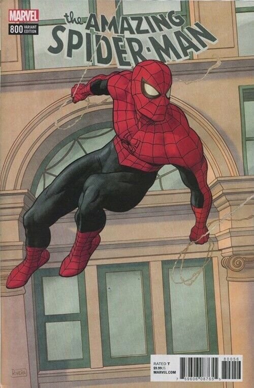 Amazing Spider-Man #800 Cover L Rivera Variant Marvel 2018 EB32