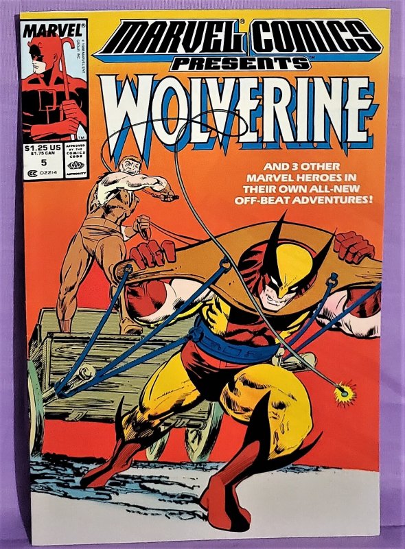 Marvel Comics Presents #5 Wolverine Man-Thing Shang-Chi Marvel Comics CT101