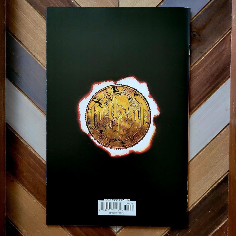 HELL to PAY #1 NM (Image Comics 2022) Series Premiere Shrouded College cover B