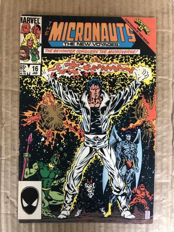 Micronauts: The New Voyages #16 (1986)