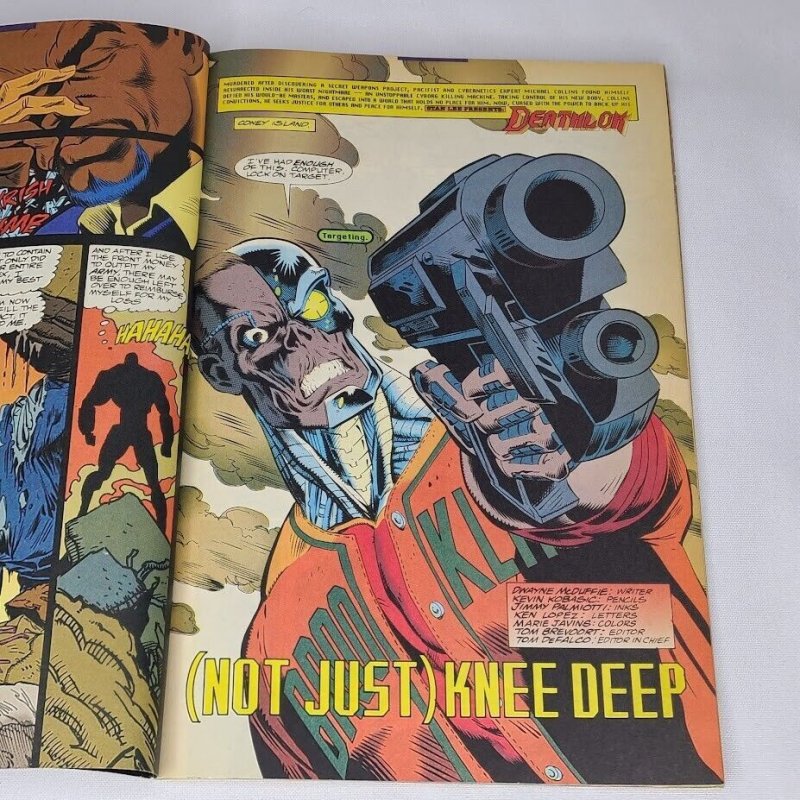 Deathlok 22 Marvel Comics 1993 6.0 FN Black Panther Wakanda