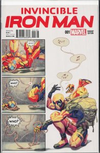 Invincible Iron Man #1 Putri Cover (2015) Iron Man