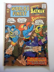 World's Finest Comics #168 (1967) VG- Condition
