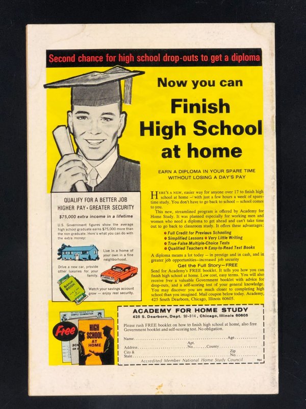 Captain America #116 (1969) VG/FN Red Skull & Avengers Appearance