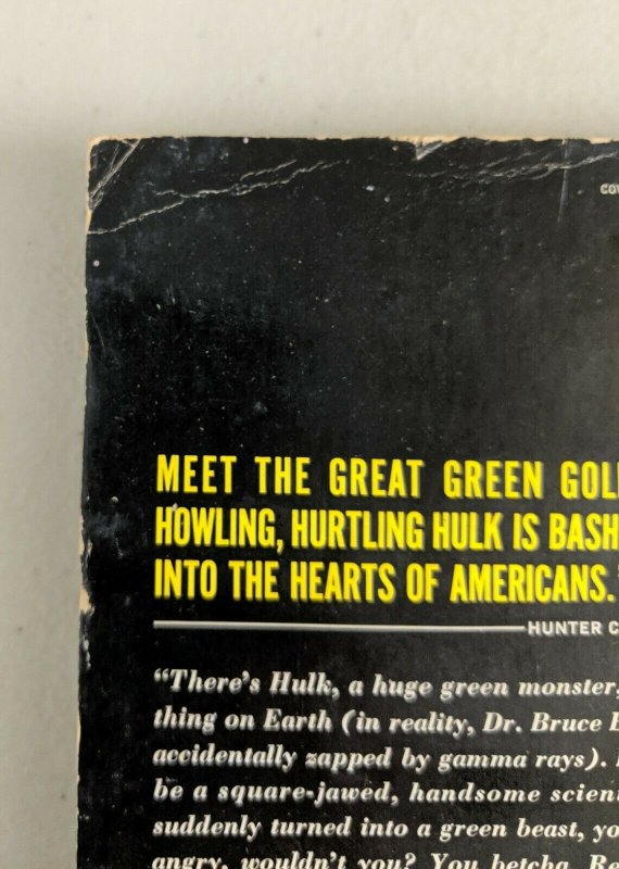 The Incredible Hulk Collectors Alumb Paperback 1966 Lancer Books 