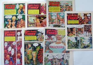 Annie Fanny 7 original playboy comics Set 1 US