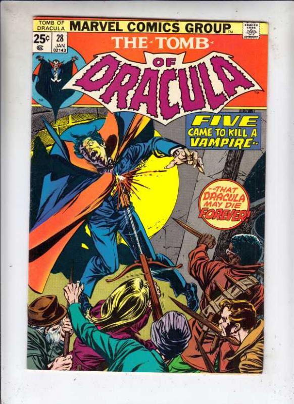 Tomb of Dracula #28 (Jan-75) VF/NM High-Grade Dracula