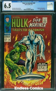 Tales to Astonish #93 (1967) CGC 6.5 Hulk Surfer Battle! / SBD-01