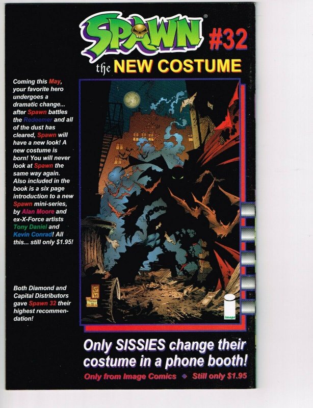 Spawn #31 (1992) - 8.5 VF+ *Homecoming/1st Redeemer*