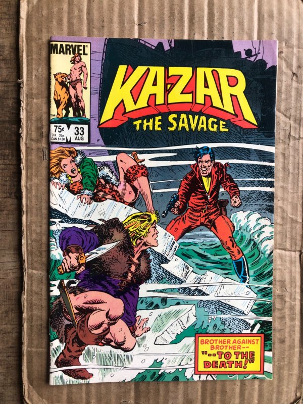 Ka-Zar the Savage #33 (1984)