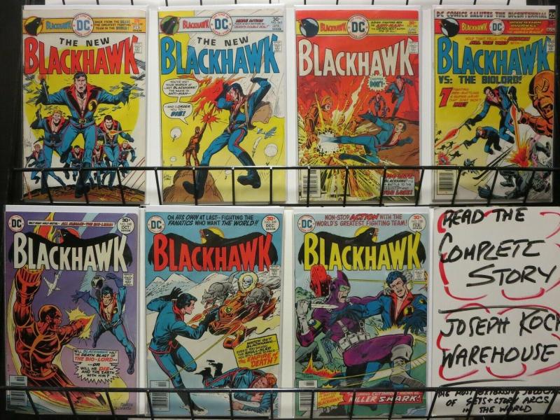 BLACKHAWK 244-250  Complete 1976-1977 Revival!