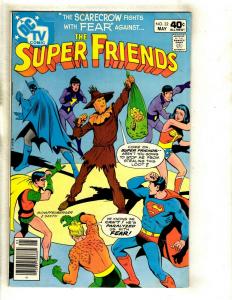 11 The Super Friends DC Comics #  25 26 28 29 30 31 32 33 38 39 41 Superman WS1