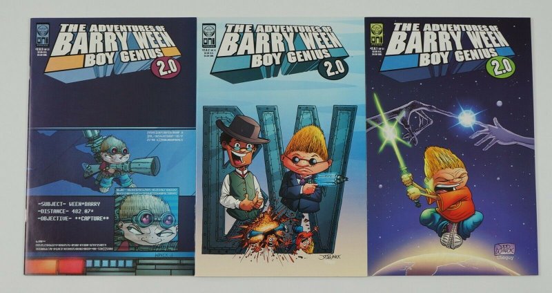 Adventures of Barry Ween, Boy Genius 2.0 #1-3 VF/NM complete series judd winick