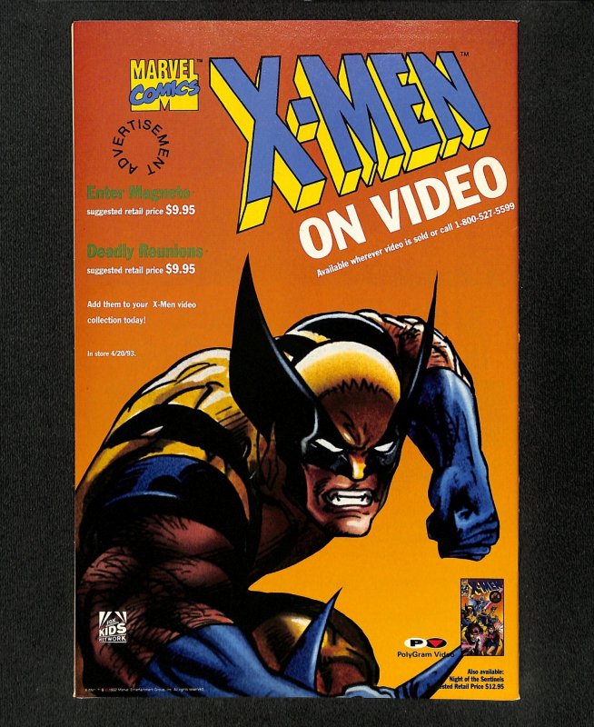 Web of Spider-Man #99 Newsstand Variant 1st Appearance Nightwatch!