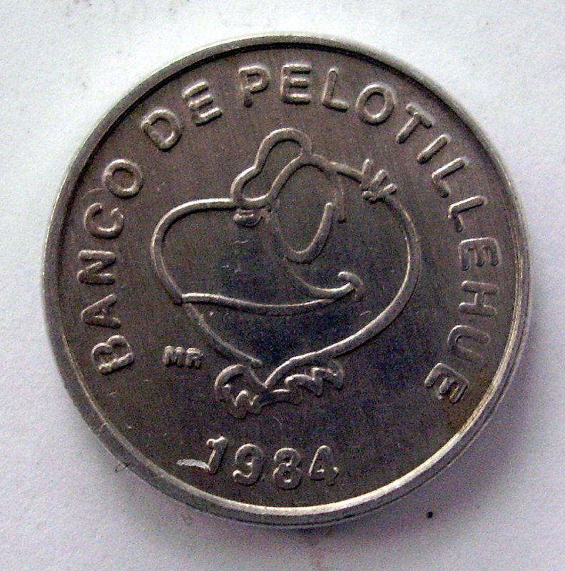 Condorito Comic Coin Token 1984