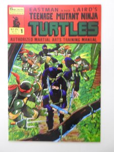 Teenage Mutant Ninja Turtles Auth Martial Arts Training Manual #1 (1986) VF Cond