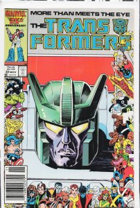 The Transformers #22 Newsstand Edition (1986) Transformers