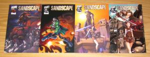 Sandscape #1-4 VF/NM complete series - dreamwave comics set lot 2 3