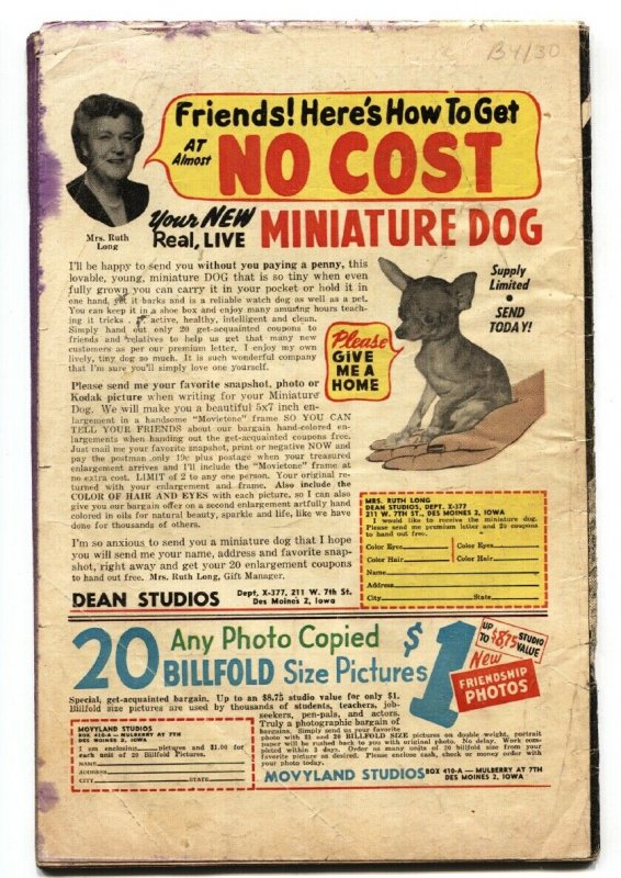 Marvel Tales #125 1954-Atlas-VG Pre-Code Horror Comic Book